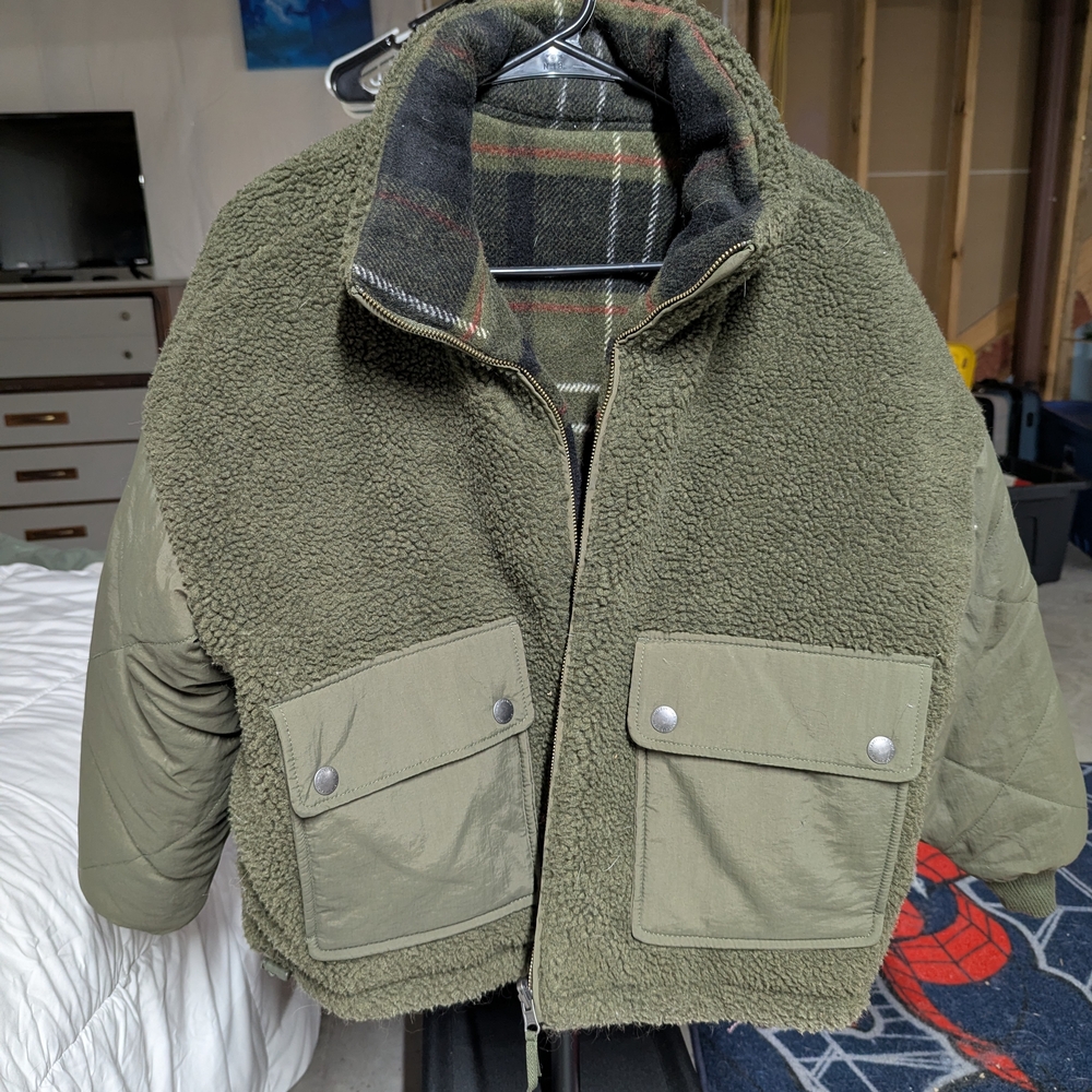 American Eagle Outfitters Reversible Coat